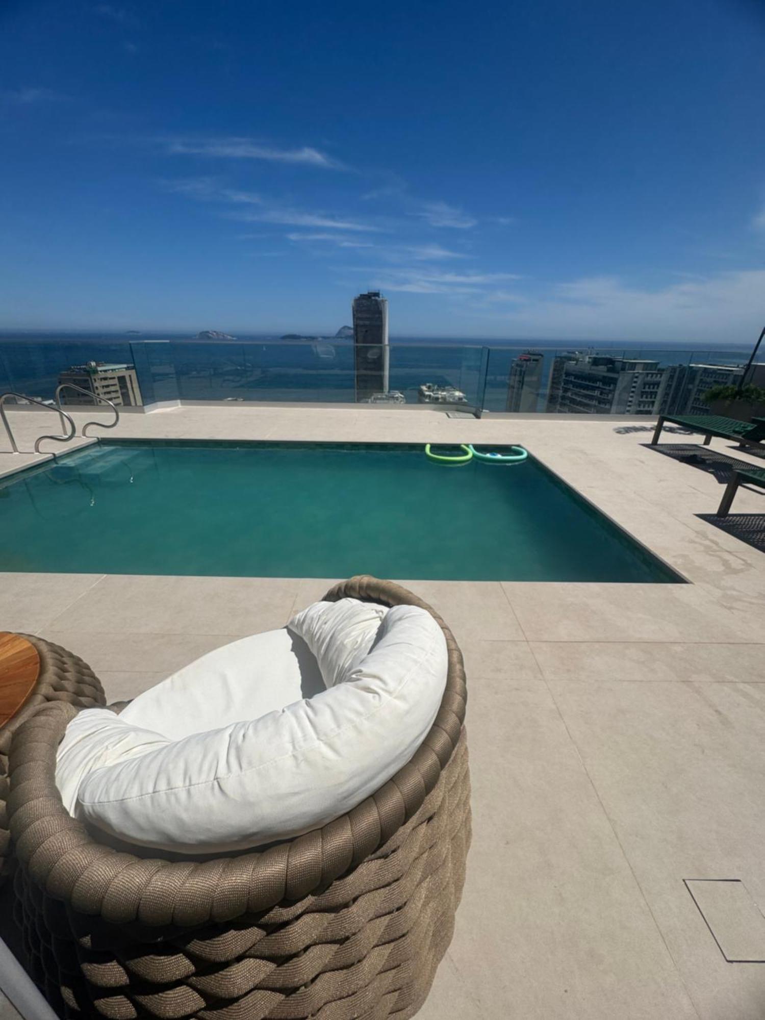 Top Flat Leblon, Academia Vista Mar, Sauna E Arrumacao Diaria By Tata Rio de Janeiro Kültér fotó
