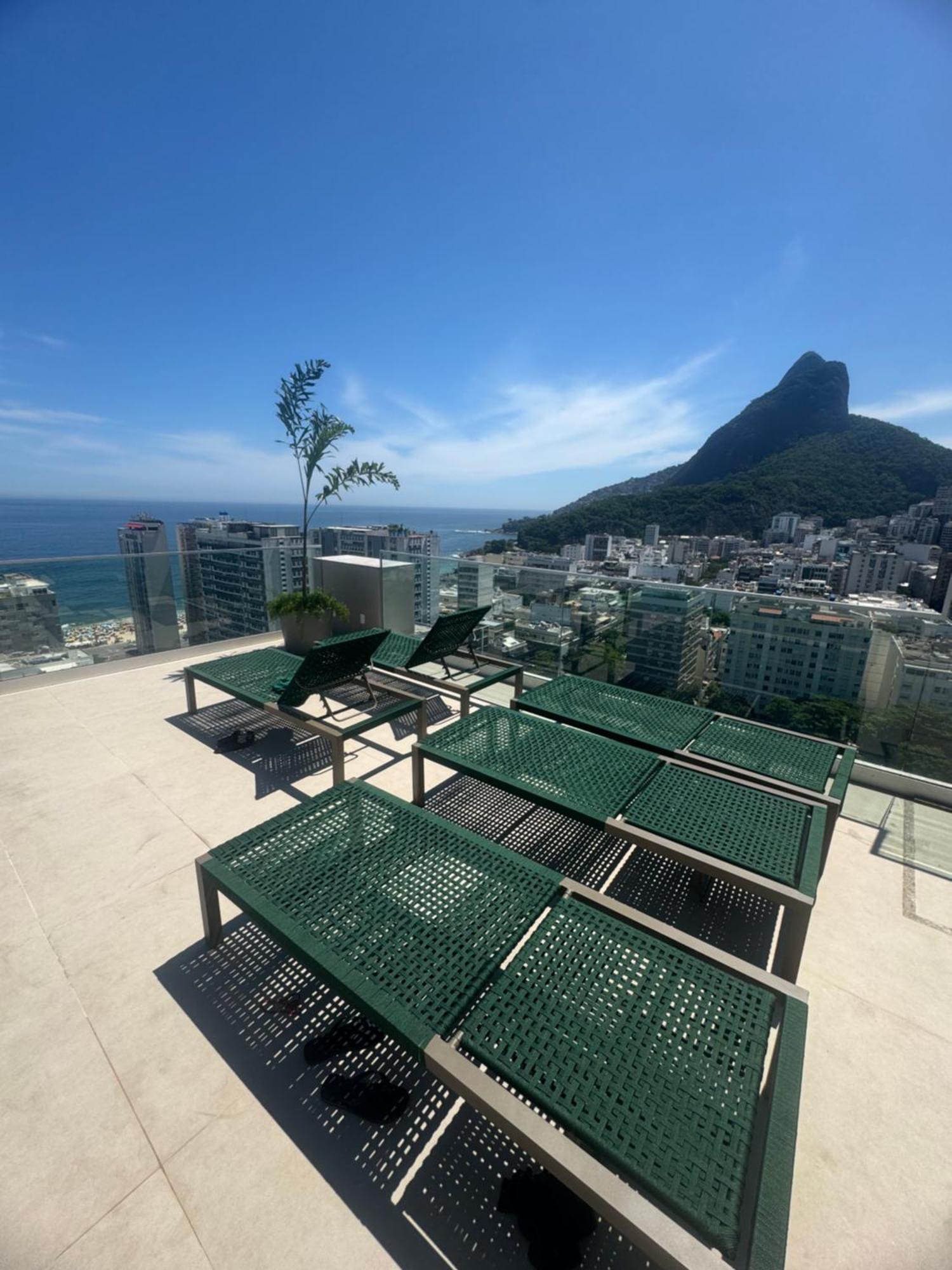 Top Flat Leblon, Academia Vista Mar, Sauna E Arrumacao Diaria By Tata Rio de Janeiro Kültér fotó